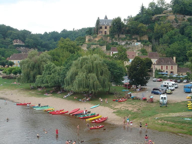 Base nautique de Limeuil en Dordogne